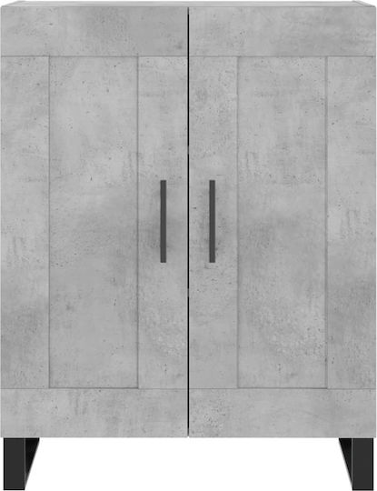 Μπουφές Ξύλινος Γκρι 69.5x34x90cm