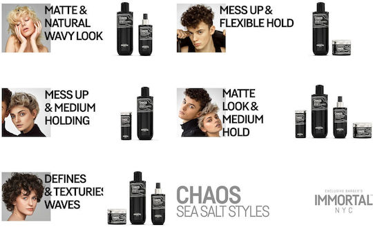 Immortal NYC Chaos Sea Salt Spray 250ml