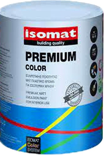 Isomat Premium Πλαστικό Χρώμα για Εσωτερική Χρήση 750ml