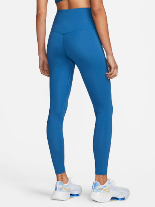 Nike One Women's Long Training Legging Blue DM7278-457