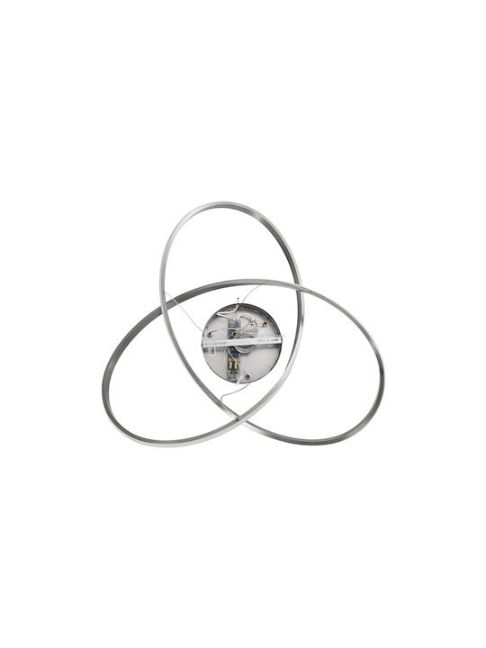 GloboStar Dexter Pendant Light Silver 73x73x16cm