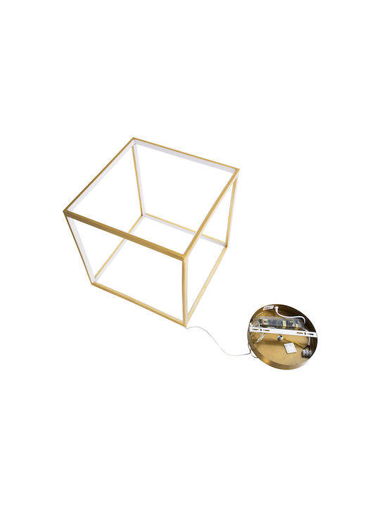 GloboStar Kiboo Hängelampe Gold 40x40x40cm.