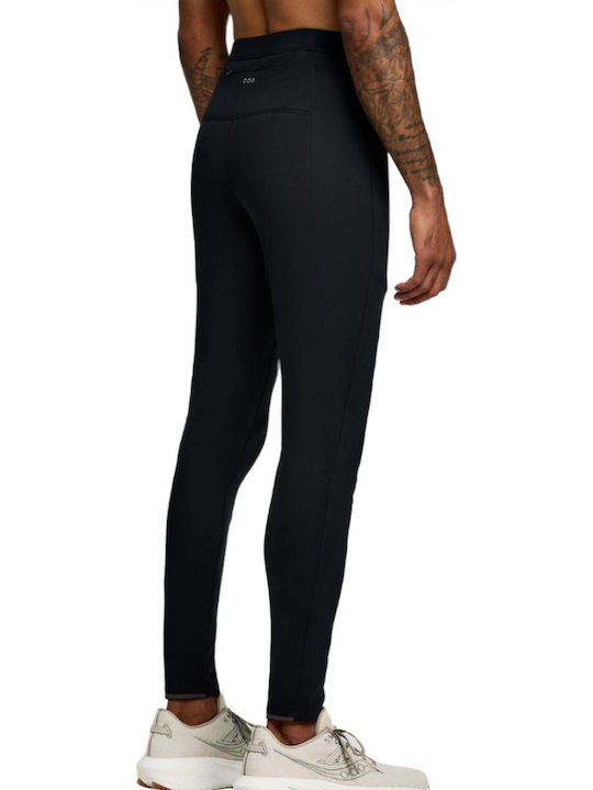 Saucony Solstice Herren Sportleggings Lang Schwarz