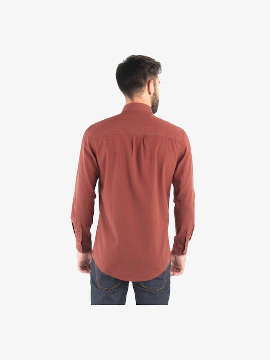 Wesc Men's Shirt Long Sleeve Orange