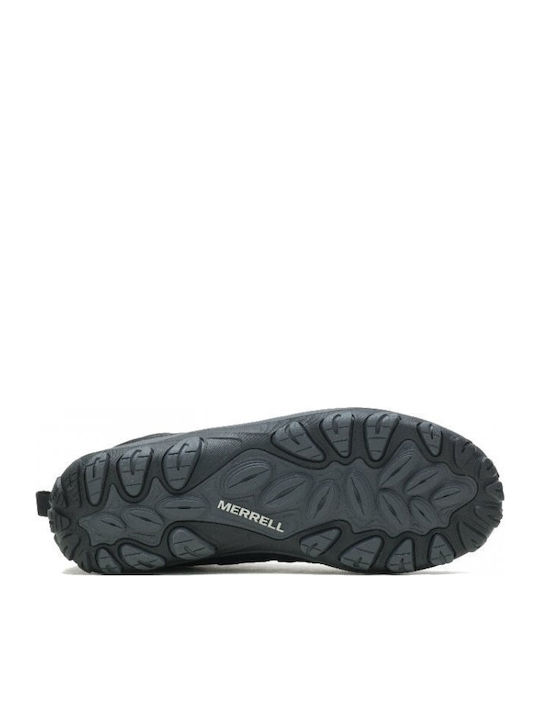 Merrell West Rim Ανδρικά Ορειβατικά Μποτάκια Αδιάβροχα Μαύρα