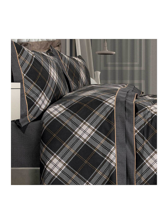 Greenwich Polo Club Sheet Sets King Size 260x280cm. 2169 Grey 4pcs