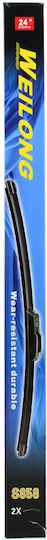 Weilong Front Set Car Wiper Blades 610mm 600mm Universal
