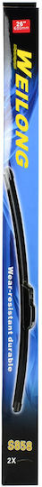Weilong Weilong Vorderseite Satz Autoscheibenwischer 660mm/650mm Universell