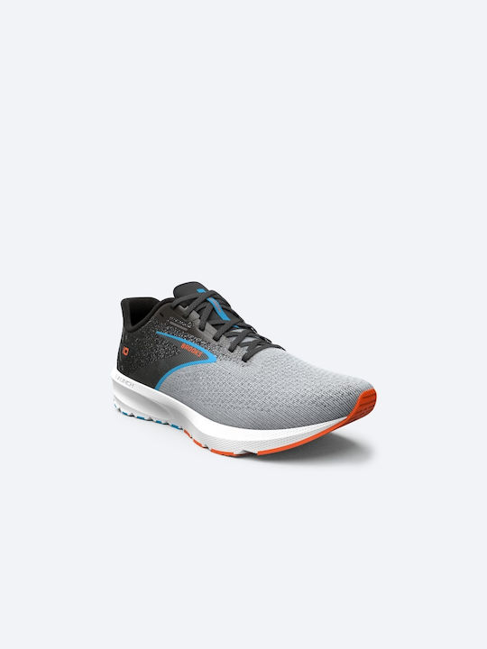 Brooks Launch 10 Sport Shoes Running Black / Grey / Orange Clown Fish