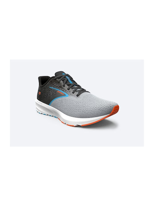 Brooks Launch 10 Running Black / Grey / Orange Clown Fish