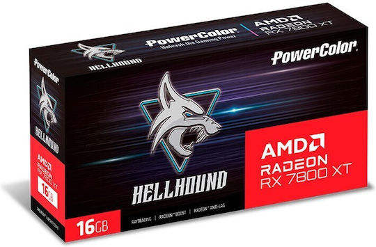 PowerColor Radeon RX 7800 XT 16GB GDDR6 Hellhound Видеокарта