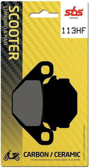 SBS Motorcycle Brake Pads Rear for Kymco Agility Lifan CITY 125