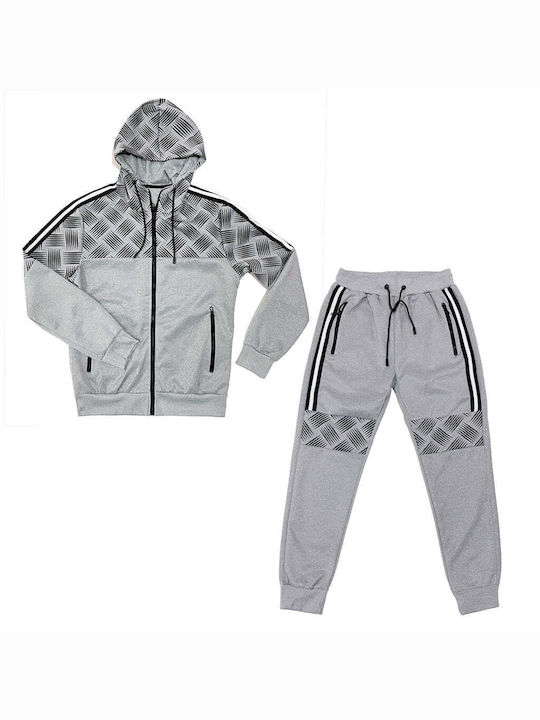 Ustyle Herren-Sweatpants-Set Gray