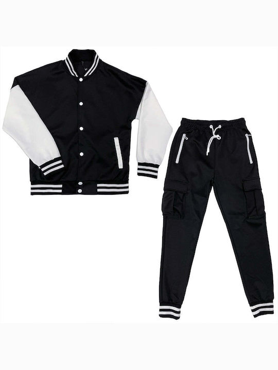 Ustyle Set Sweatpants with Rubber Black