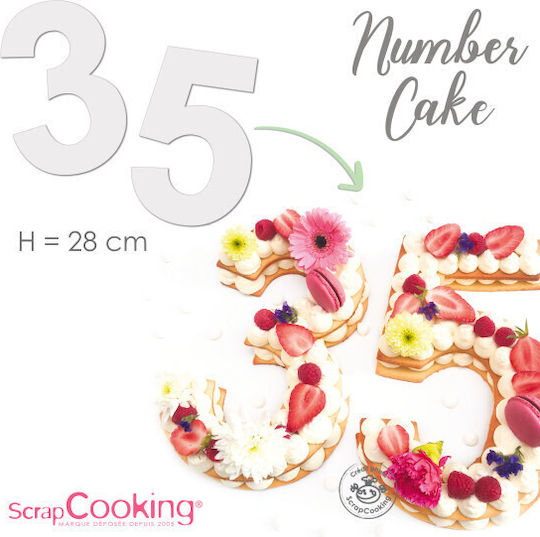 Scrap Cooking Șabloane de patiserie din Plastic 1buc