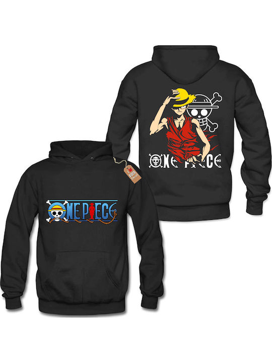 Rock Deal Ein Stück D.luffy Kapuzenpulli Schwarze