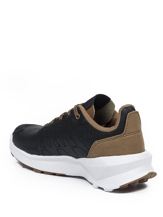 Patrol Play Kids Sports Shoes Running with Laces Black
