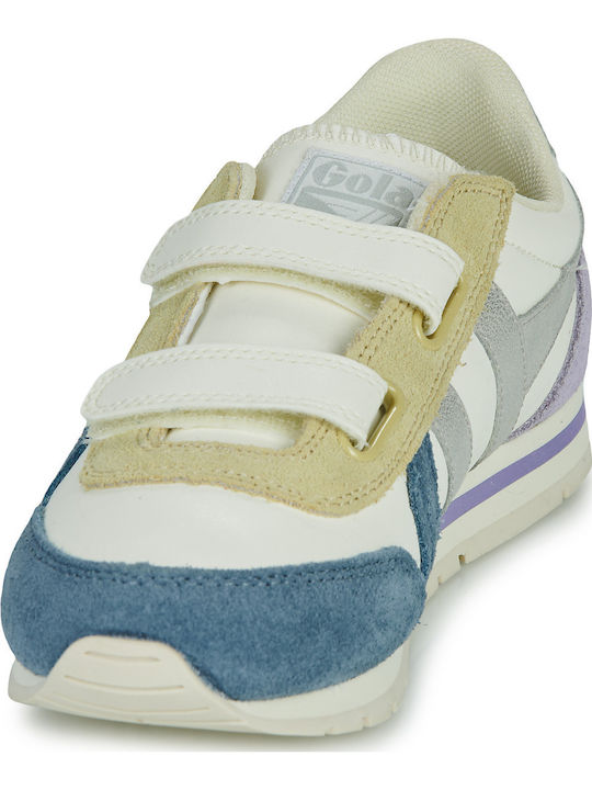 Daytona Kids Sneakers with Scratch Beige