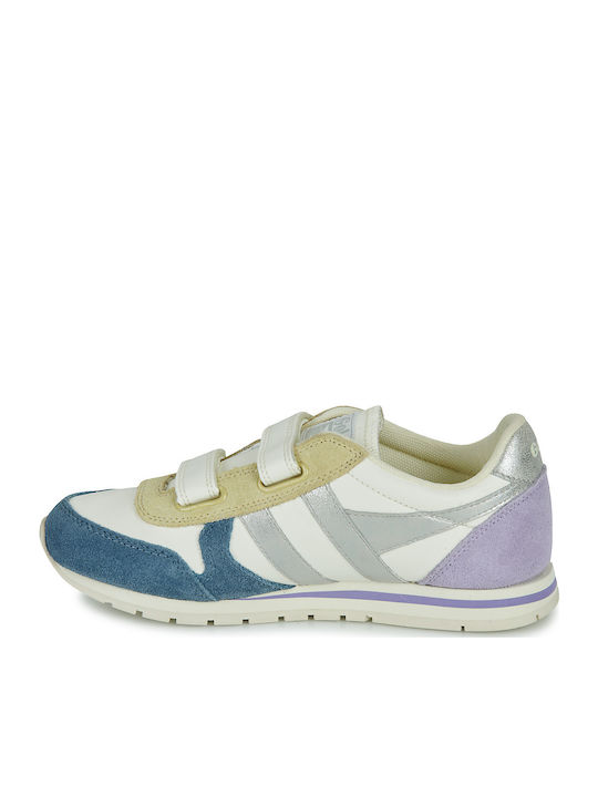 Daytona Kids Sneakers with Scratch Beige