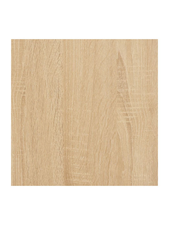 Office Storage Chipboard Cabinet Coffee L34.5xW34xH90cm
