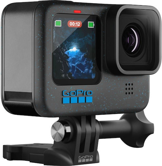 GoPro Hero12 Action Camera 5K Underwater with Touch Screen 2.27" Black