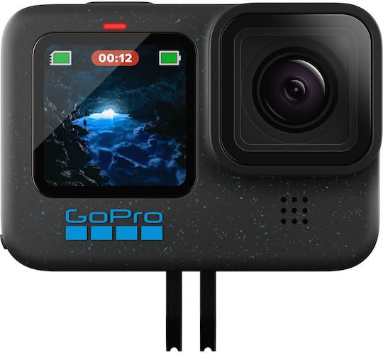 GoPro Hero12 Action Camera 5K Underwater with Touch Screen 2.27" Black