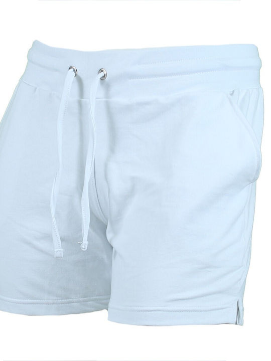 H&S Men's Athletic Shorts White