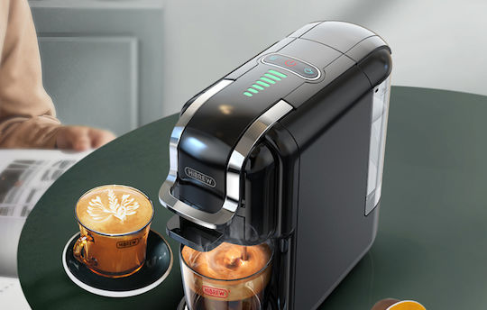 Hibrew H2B Καφετιέρα για Κάψουλες E.S.E. Pod Πίεσης 19bar Μαύρη