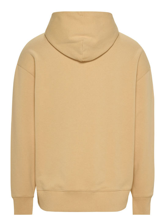 Tommy Hilfiger Herren Sweatshirt mit Kapuze Beige