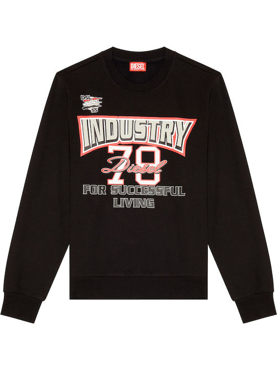 Sweatshirt with Hood Black