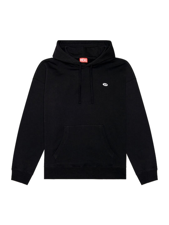 Sweatshirt with Hood Black