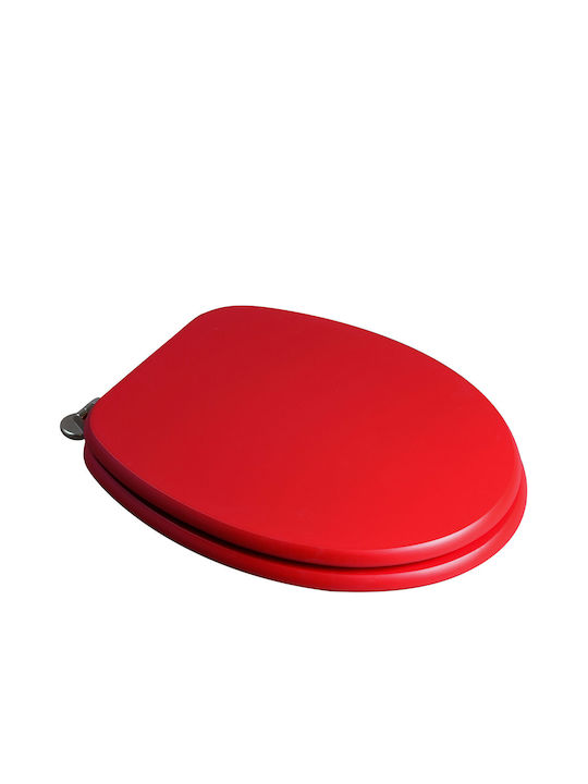 Plastic Toilet Seat Red