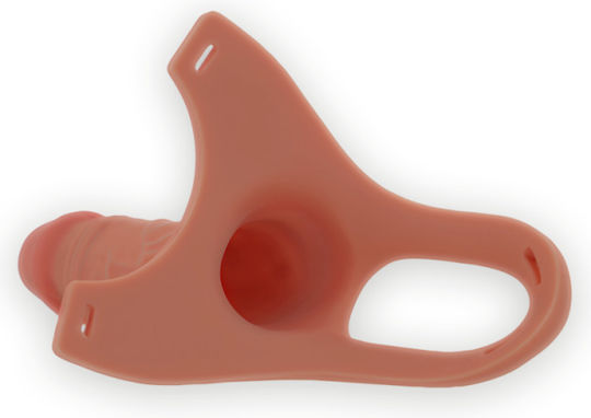 Intense Gurtzeug mit Dildo 16cm in Hautfarbe