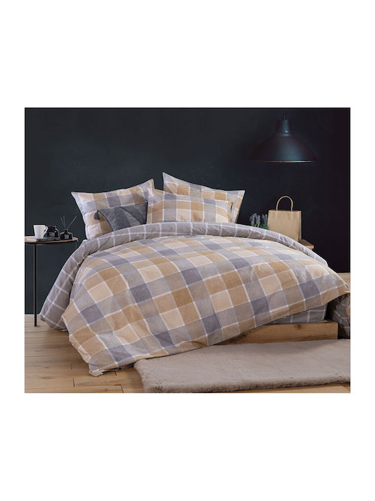 Nef-Nef Homeware Сет Чаршафи Екстра Двойни 240x270см. Coridon 034365 Жълт 4бр