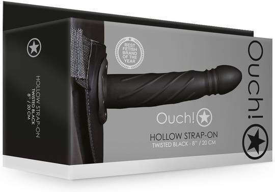 Shots Harness με Dildo σε Μαύρο Χρώμα