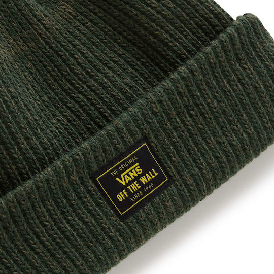 Bruckner Cuff Beanie Unisex Σκούφος Πλεκτός σε Πράσινο χρώμα