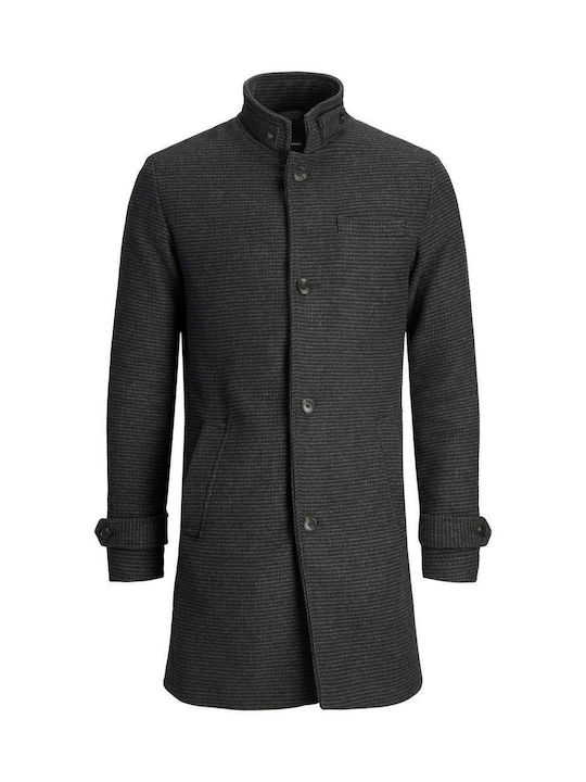 Men's Coat Dark Grey Melange