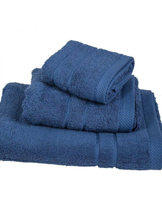 Le Blanc Facecloth Πεννιέ 50x95cm. Blue 600gr Weight 600gr/m²