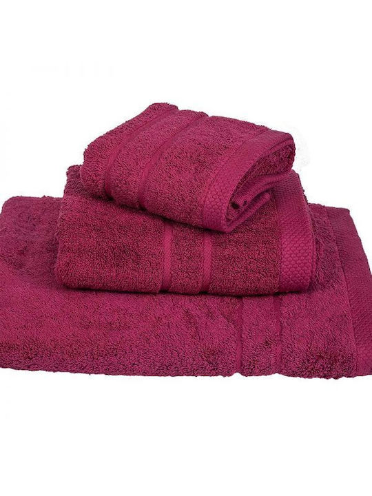 Le Blanc Hand Towel Πεννιέ 40x60cm. Crimson Weight 600gr/m²