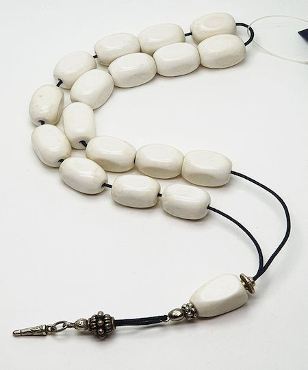 Roloi Komboloi Worry Beads Gray 33cm