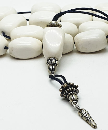 Roloi Komboloi Worry Beads Gray 33cm