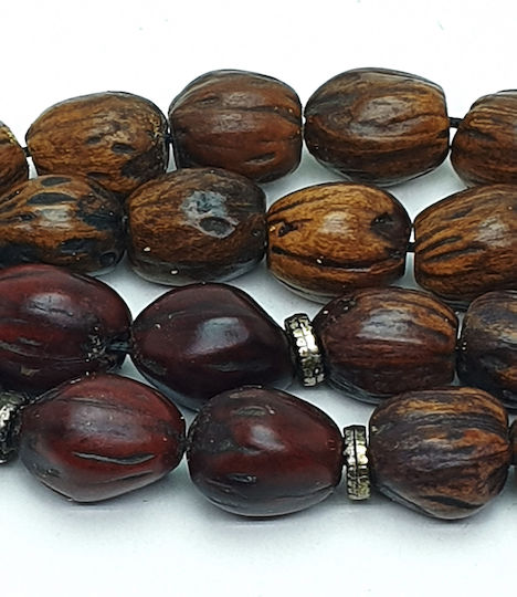 Roloi Komboloi Nutmeg Worry Beads Brown 35cm