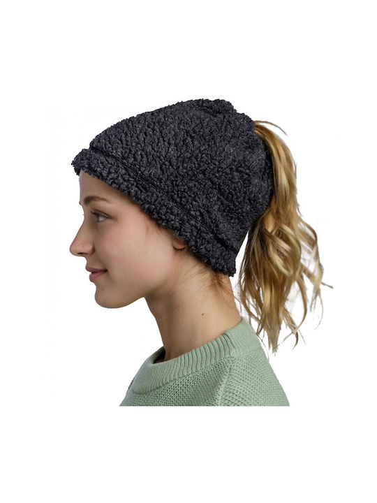 Buff Fleece Sportliches Halsband Schwarz