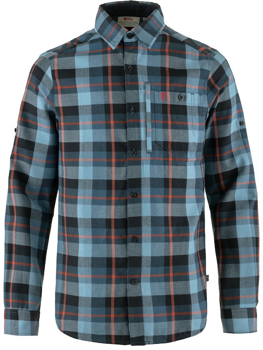 Fjallraven Men's Shirt Long Sleeve Blue