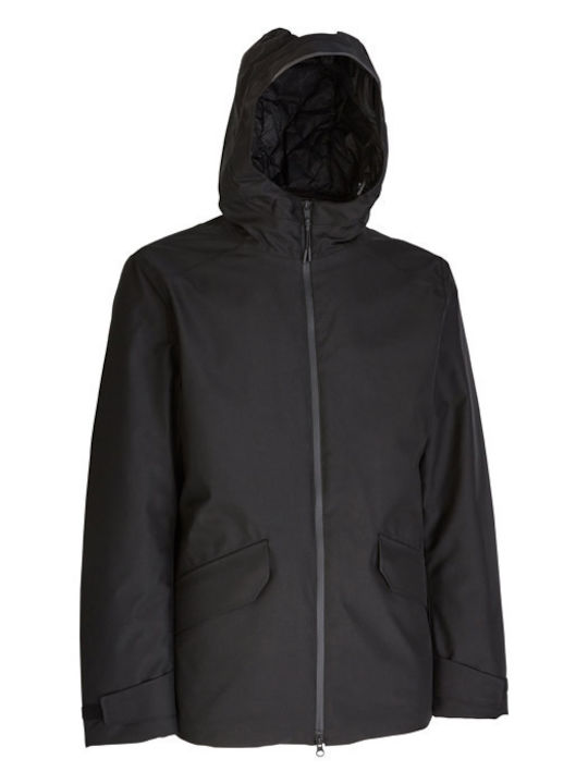 M Clintford Winter Jacket Parka Black