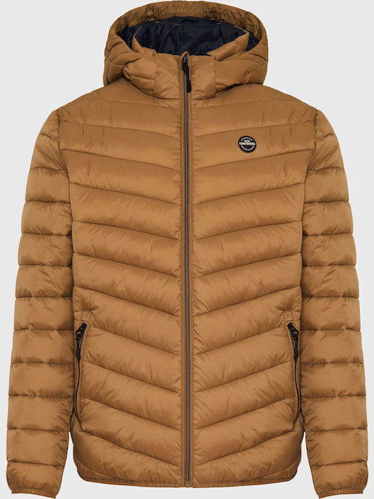 Winter Jacket Puffer Brown