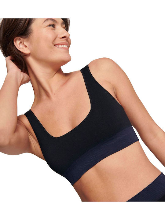 Ever Infused Women's Bra without Padding Black