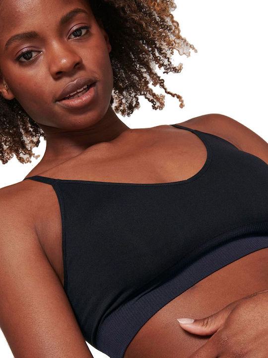 Ever Infused Women's Bra without Padding Black