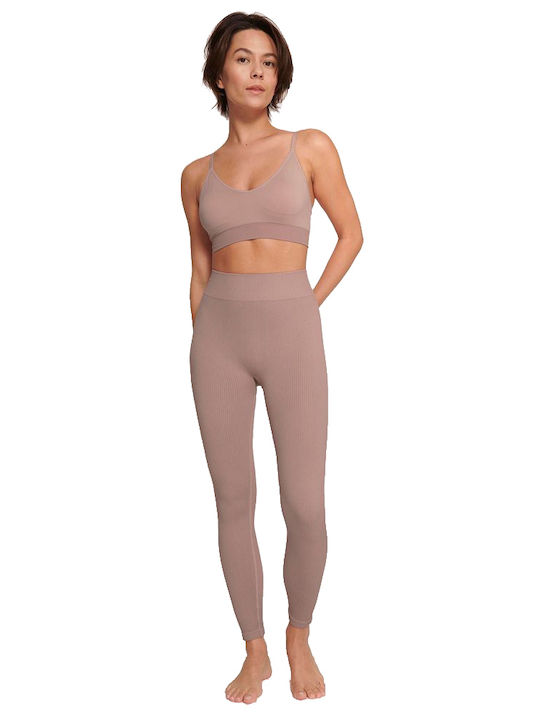 Ever Infused Women's Bra without Padding Beige