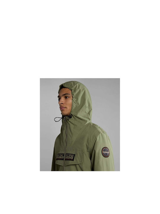 Napapijri Rainforest Open Jacket Green